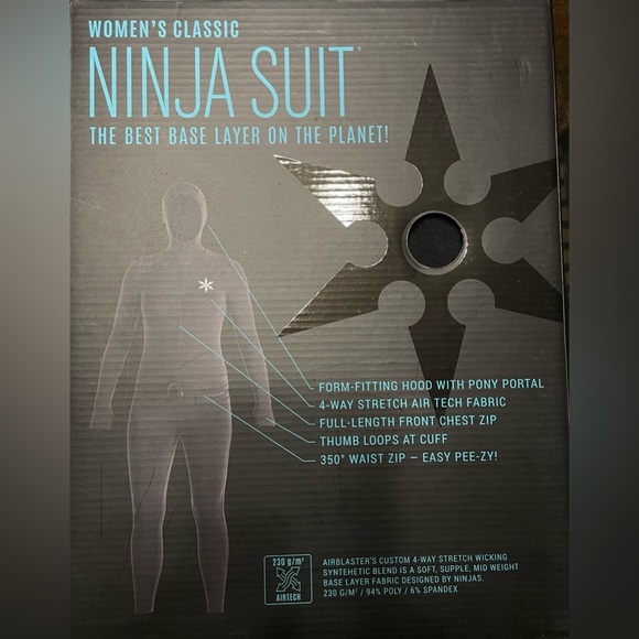 Women’s Air Classic Ninja Suit W (Black) - Picture 2 of 6